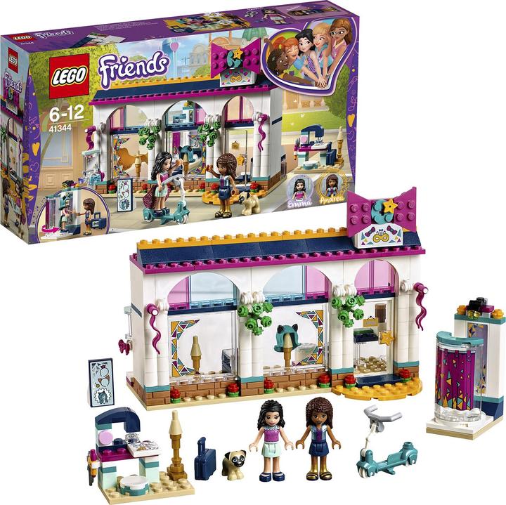 Actual product image LEGO Andreas accessories shop (41344, LEGO Friends)