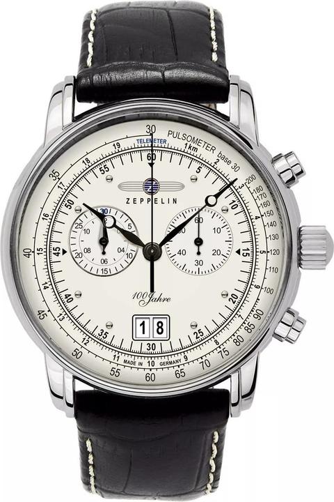 Zeppelin LZ127 Graf Chronographe (Montre analogique, Chronographe, 42 mm)
