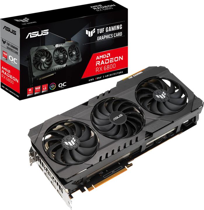 Image du produit ASUS Radeon TUF RX 6800 O16G GAMING (16 Go)