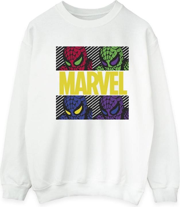 Actual product image Mens Spider-Man Pop Art Sweatshirt (XL)