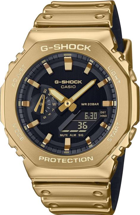 Casio GM-2100YMG-9AER (Analoguhr, Chronograph, Taucheruhr, 49.30 mm)