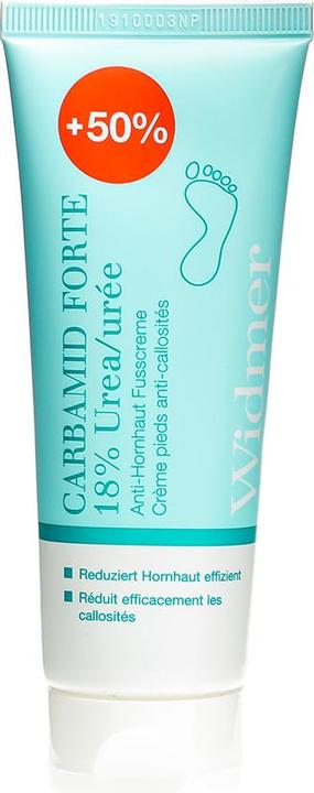 Energie-Label Louis Widmer Carbamid Forte 18% Urea (Fusscrème & Fussgel, 50 ml)