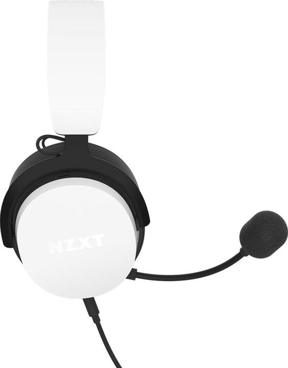 MSI NZXT Cuffia Cablata Chiusa 40mm Bianca V2 AP-WCB40-W2 (Cablato)