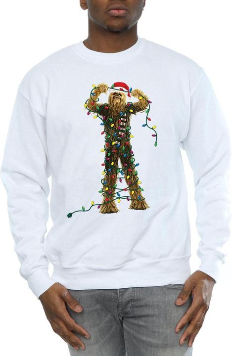 Produktbild Star Wars Chewbacca Christmas Lights Sweatshirt (XXL)