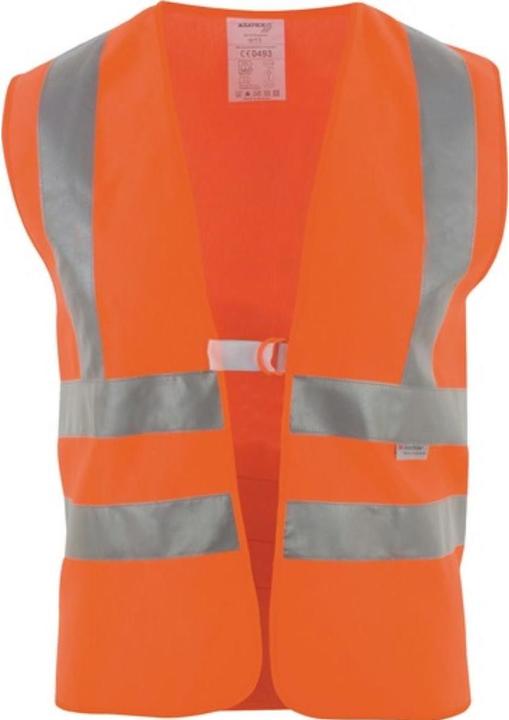 Produktbild Asatex Warnweste Grösse universal orange mit Schulterreflexstreifen EN 20471 Kl. 2 (One Size)