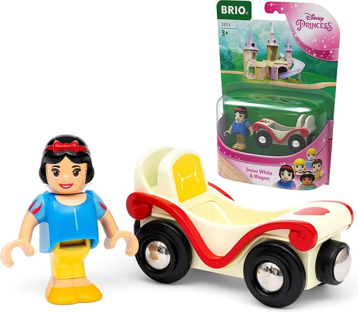 Image du produit Brio Chemin de fer Disney Princess Blanche-Neige avec wagon