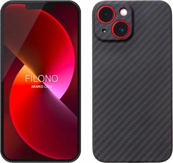 Produktbild Filono Backcover aus echtem Carbon Carbon black (Apple iPhone 13 mini)