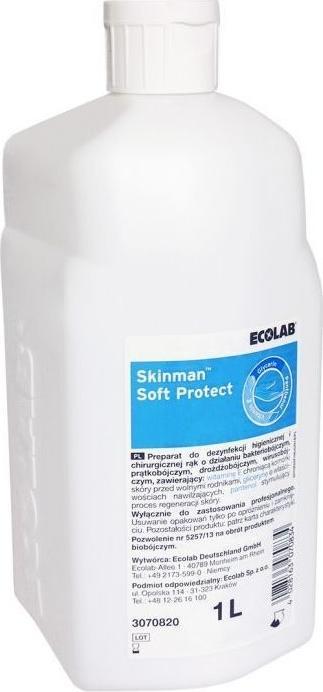 Ecolab SKINMAN SOFT PROTECT viruzide alkoholische Händedesinfektion Fl 1 lt (1000 ml)