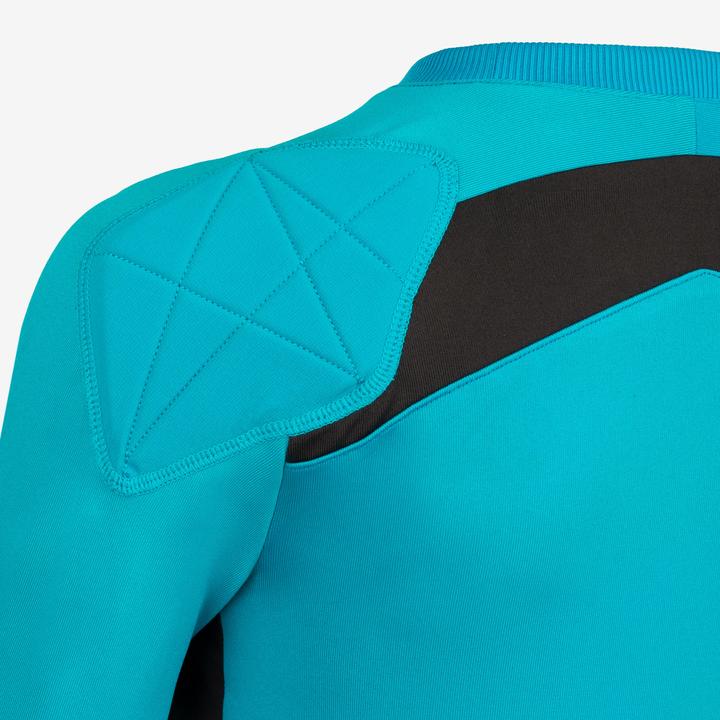 Immagine prodotto Kipsta Maglia da portiere di calcio per bambini - F100 turchese (10, 11, 12)