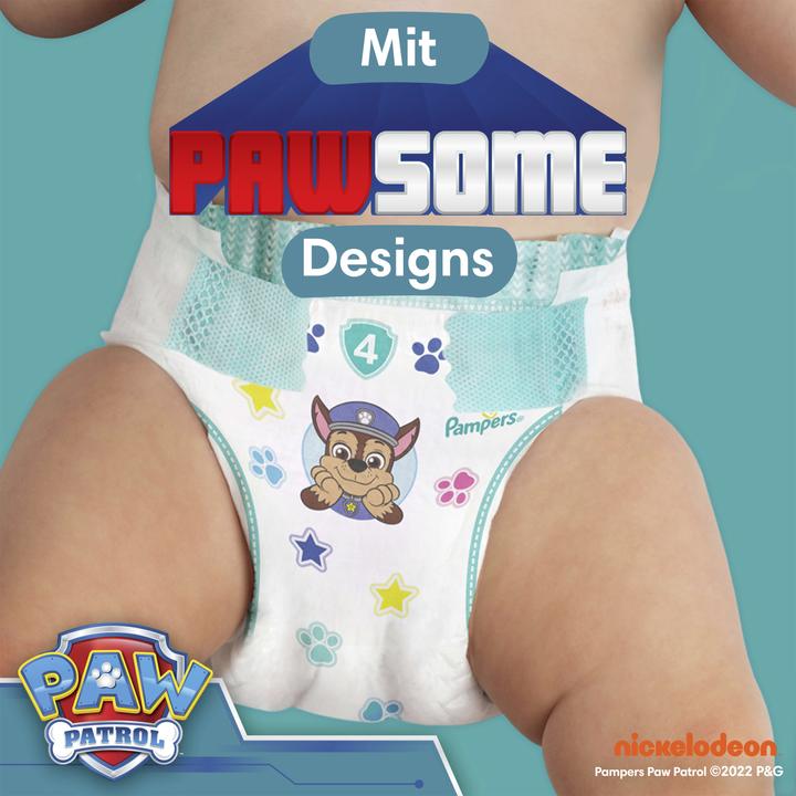 Image du produit Pampers Baby-Dry Paw Patrol édition limitée (Taille 5, Pack mensuel, 186 pièce(s))