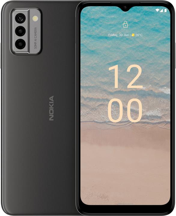 Actual product image Nokia G22 (64 GB, Meteor Gray, 6.50", Dual SIM, 50 Mpx, 4G)