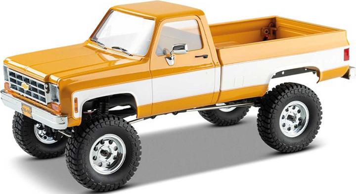FMS Chevrolet K10 1:18 geel - RTR 2,4GHz (RTR Gereed voor gebruik)