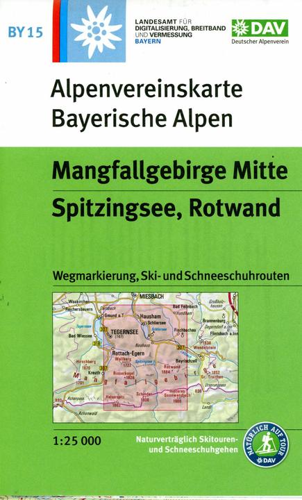 Actual product image Mangfallgebirge centre, Spitzingsee, Rotwand
