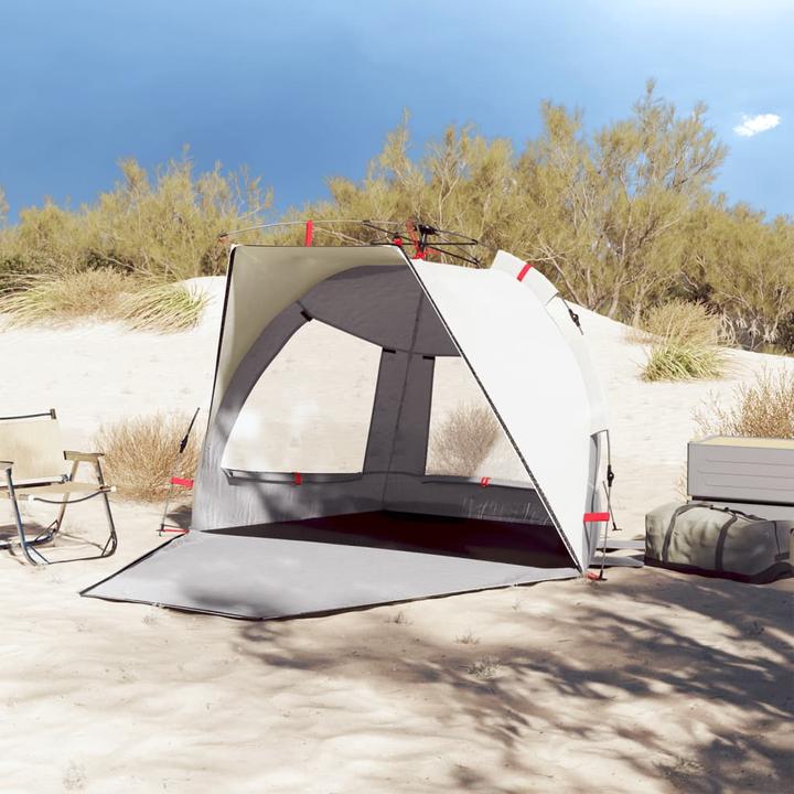 Immagine prodotto VidaXL Tenda da spiaggia 2 persone a sgancio rapido impermeabile (tenda da spiaggia, 2.20 kg, 2 persone)
