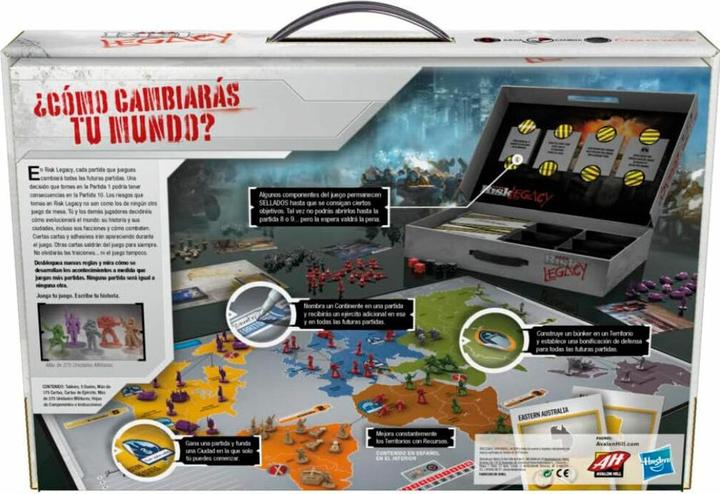Produktbild Hasbro Spanisches Brettspiel Risk Legacy