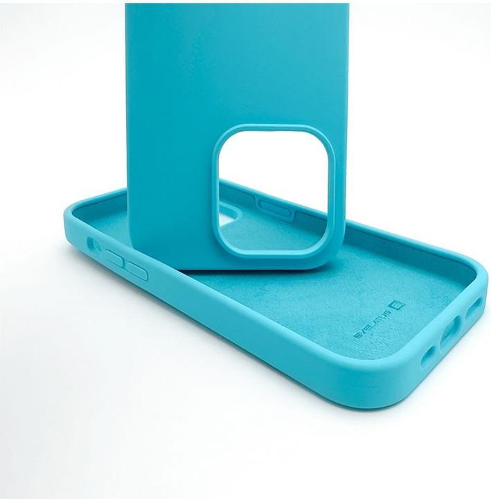 Produktbild Evelatus Apple iPhone 12/12 Pro Soft Case with bottom Sky Mėlyna (Apple iPhone 12, Realme 12 Pro+)