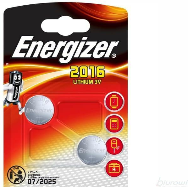 Actual product image Energizer CR2016 Lithium (2 pcs., CR2016, 100 mAh)
