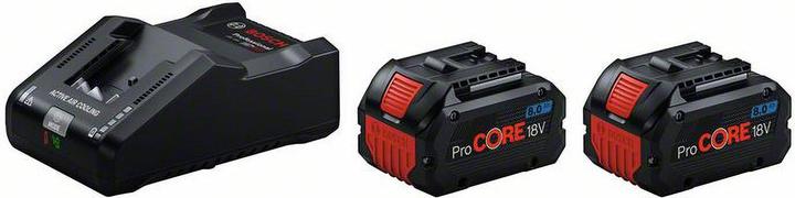 1 Stück GAL 18V-160 Ladegerät, 2 Stück Bosch ProCORE18V 8.0Ah Akkus