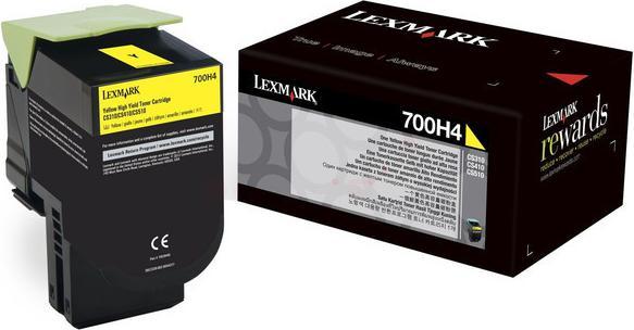 Image du produit Lexmark 70c0h40 (Y)