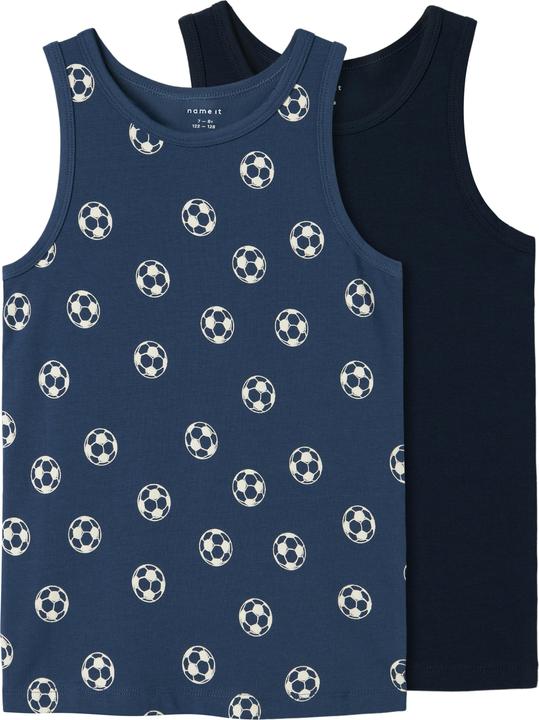 Produktbild Name it Nkmtank Top 2p Dark Denim Football Noos (122)