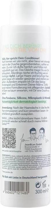 Immagine prodotto Jean & Len Balsamo curativo Jojoba e Mela (300 ml)