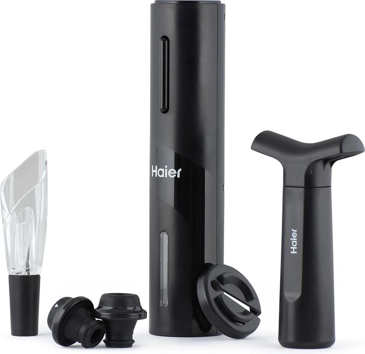 Haier Elektrisches Weinset mit USB Stick (Aérateur de vin, Pompe à vin)