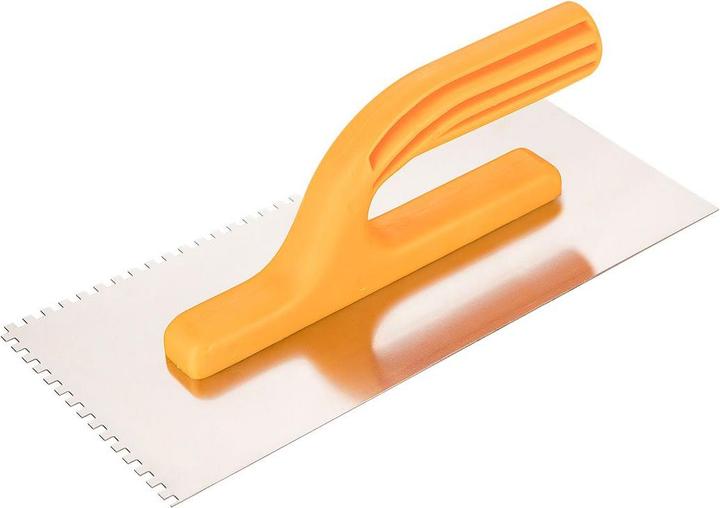 Actual product image Stalco Topex Toothed Trowel 280x130mm 13A284 (13 cm)
