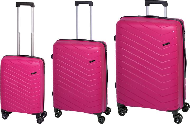 Image du produit Check.In Orlando - Set de 3 trolleys (218 l, Bagage à main (jusqu'à 50l), L (90 - 115l), XL (à partir de 115l))