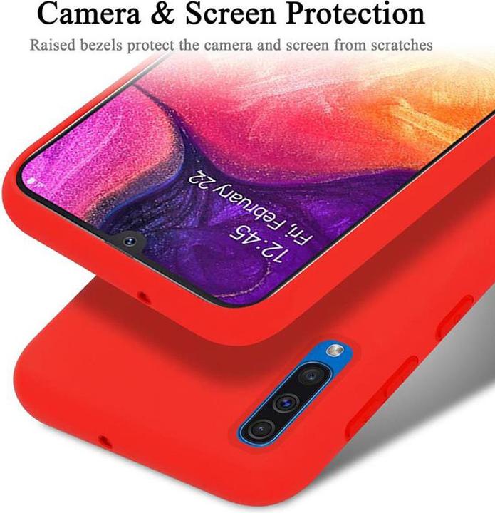Actual product image Cadorabo TPU Liquid Silicone Case Cover (Samsung Galaxy A30s, Samsung Galaxy A50s)