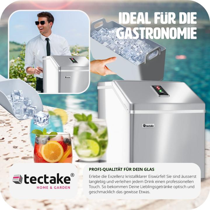 Produktbild tectake Eiswürfelmaschine (CH-Stecker)