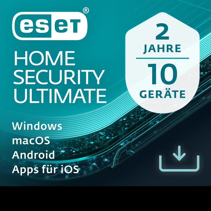 Produktbild ESET ESD HOME Security Ultimate 5 Users 2 Years (5 User, 24 Monate)