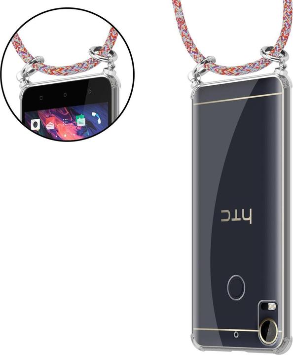 Produktbild Cadorabo TPU Handy Kette SILBER Cover