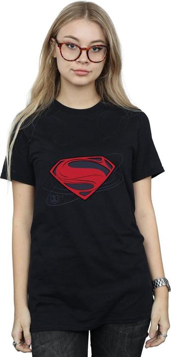 Immagine prodotto Justice League Movie Superman Logo Maglietta Ampia Donna (M)