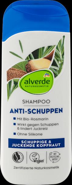 dm alverde Anti-Schuppen Bio-Paranuss Bio-Rosmarin (200 ml, Shampoo liquido)
