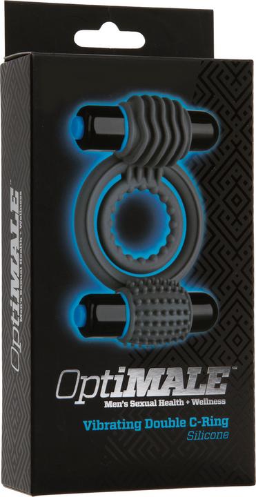Produktbild Doc Johnson OptiMALE - Vibrating Double C-Ring (4 cm)