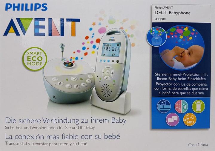 Produktbild Philips Avent Smart Eco Dect SCD580 (Babyphone Audio, 330 m)