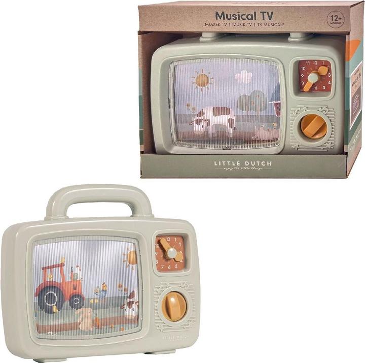 Actual product image Rubo Toys Little Dutch Farm Music Tv