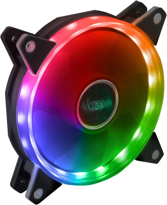 Actual product image Akasa Vegas AR7 Addressable-RGB Fan (120 mm)