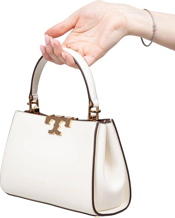 Produktbild Tory Burch mini eleanor leather bag milk white color