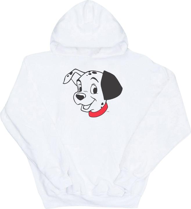 Immagine prodotto Disney 101 Dalmatians Dalmatian Head Felpa con Cappuccio Uomo (XL)