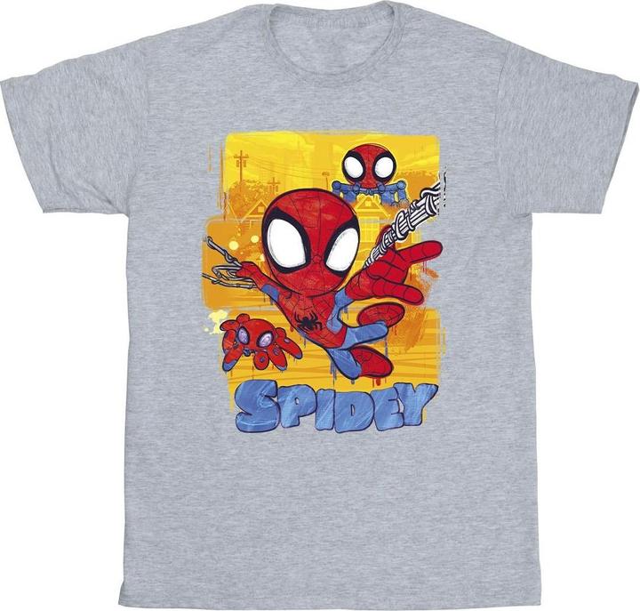 Image du produit - T-shirt SPIDEY AND HIS AMAZING FRIENDS FLYING - Homme (4XL)