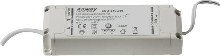 Produktbild Heitronic EVG ANO/NO LED Vorschaltgerät, 24V DC, 40W