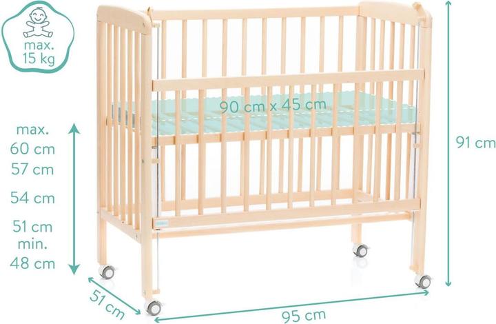 Produktbild Fillikid Beistellbett Nino