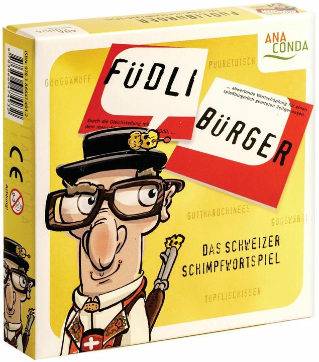 Füdlibürger. Das Schweizer Schimpfwortspiel (Deutsch)