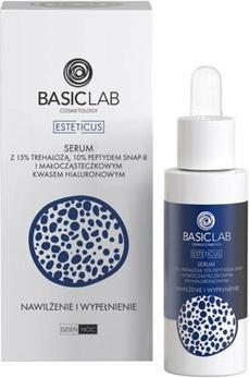 BasicLab Esteticus Serum With Trehalose 15% And 10% Peptide Moisturizing And Filling 30Ml (30 ml)