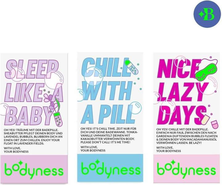 Image du produit Craze Bodyness Chill Pill Assortiment (Sel de bain)