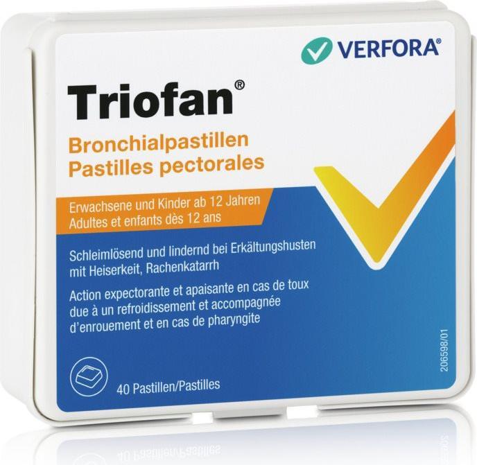 Produktbild Triofan Bronchialpastillen (40 Stück)