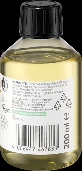 Actual product image dm alverde Mouth drawing oil organic mint (200 ml, Mouth drawing oil)