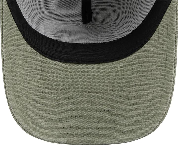 Produktbild New Era A-Frame Trucker Leinen Cap - Chicago Bulls oliv (One Size)