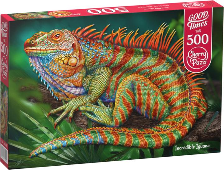 Produktbild Cherry Pazzi Puzzle 500 Teile - Unglaublicher Leguan (500 Teile)